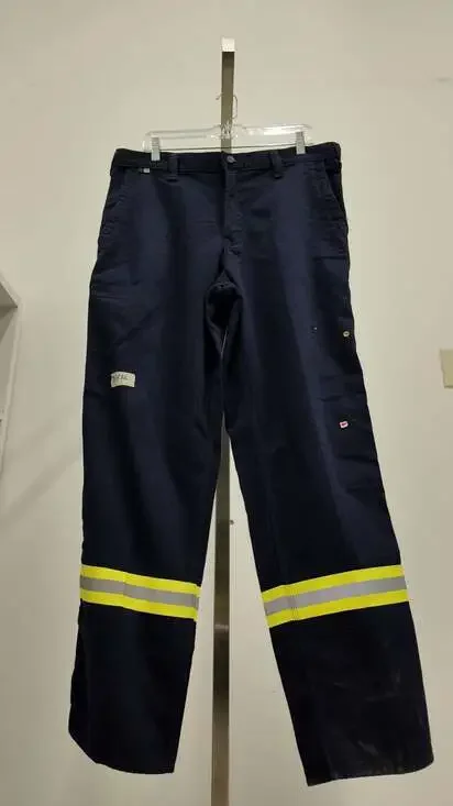 Carhartt FR Men's Flame-Resistant Reflective Work Pants - Navy (34x32) - Picture 1 of 3
